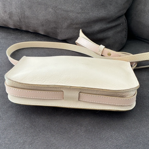 Madewell ‘The Simple’ Nude Tan Leather Crossbody Bag - Picture 8 of 12
